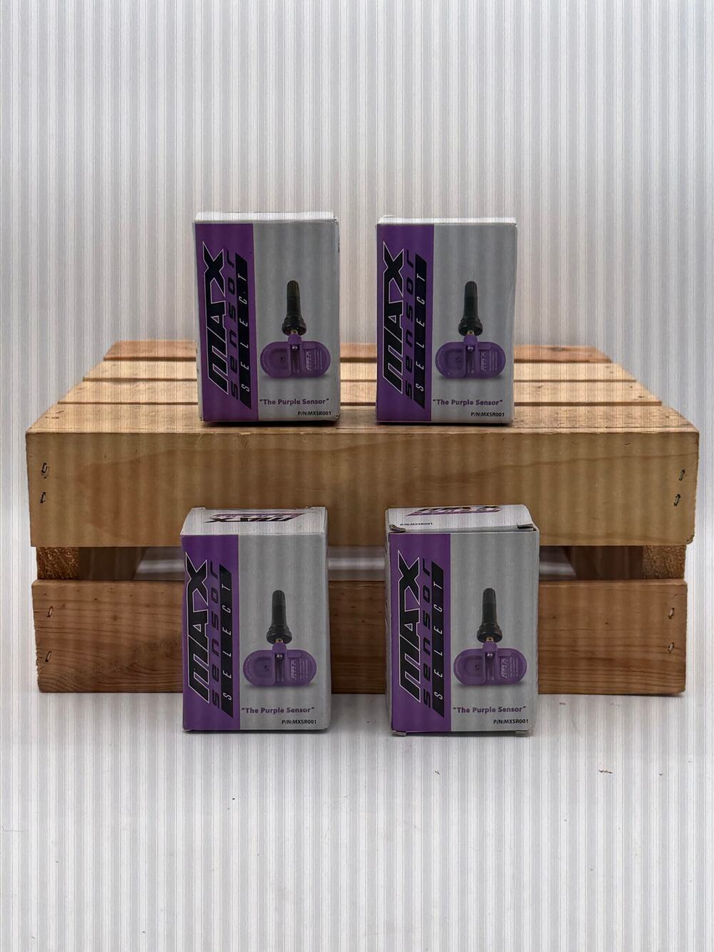 Set of 4 MAX Sensor Select TPMS Sensors – "The Purple Sensor" -(P/N: MXSR001)